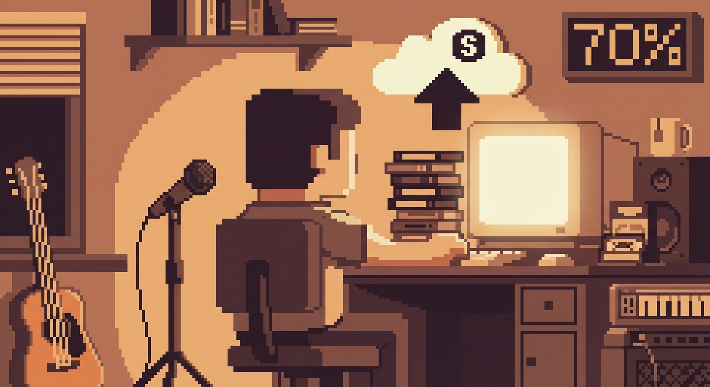 Illustration for Music production and bedroom pop culture — An Honest Retrospective