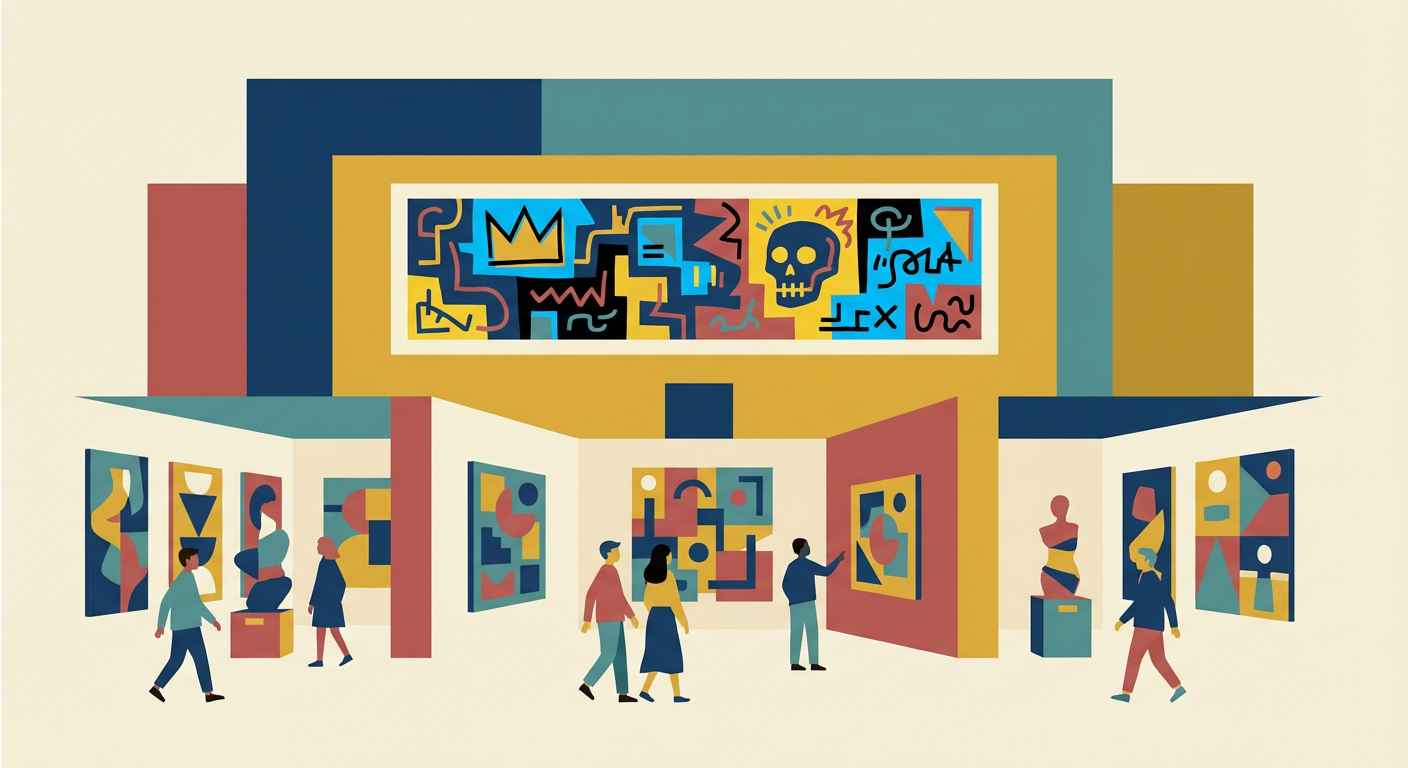 Illustration for MoMA's Basquiat Moment: Redemption Arc or Expensive Guilt Trip?