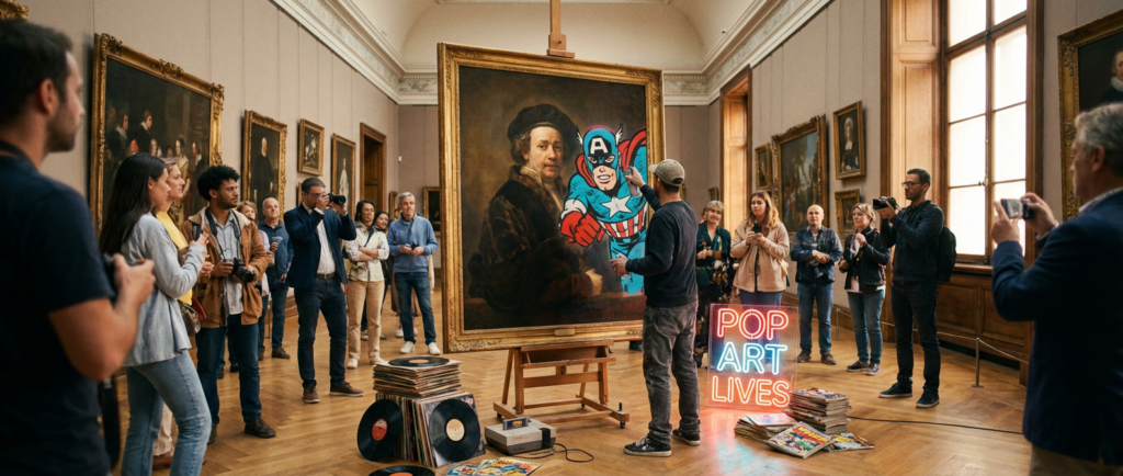When Instagram Becomes the Canvas: How Pop Culture is Rewiring the DNA of Fine Art Creation